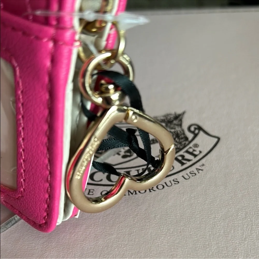 Juicy Couture Hot Pink Card Holder wallet - Picture 7 of 12